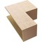Ekena Millwork 12"W x 24"D x 36"H Classic Chapel Hill Rough Cedar Woodgrain TimberThane Corbel, Primed Tan CORUR12X24X36CHPRCPR - alternate 3